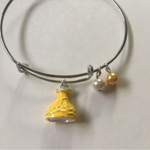 Disney Princess Belle Beauty and the Beast Charm Bracelet